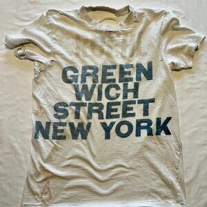DESTROYED, ORIGINAL, RUEHL NO. 925 T-SHIRT, NYC
